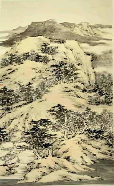 14-400，冯保荣（山居图）