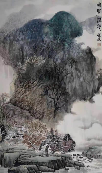 19-400，闫丽（山居秋色）