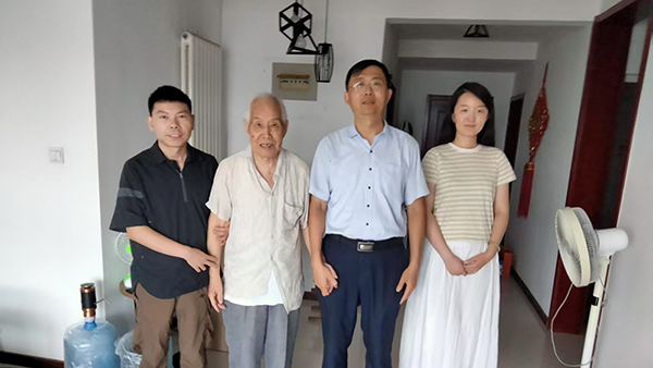 周村区老促会深入北旺村等地开展红色资源文化调研工作