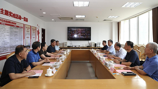 潍坊市革命老区建设促进会来烟考察