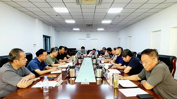 山东省老促会与济宁市老促会副会长兼秘书长曹广州一行进行工作座谈