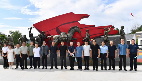 烟台市革命老区建设促进会赴莱山调研