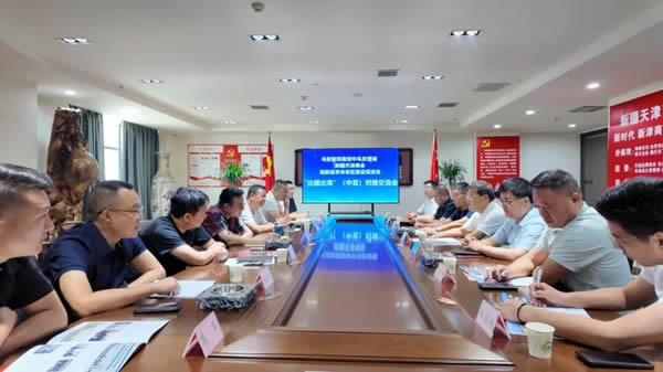 出海拓新路 聚力闯中亚 临朐县老区促进会组织会员企业赴中亚考察建材市场