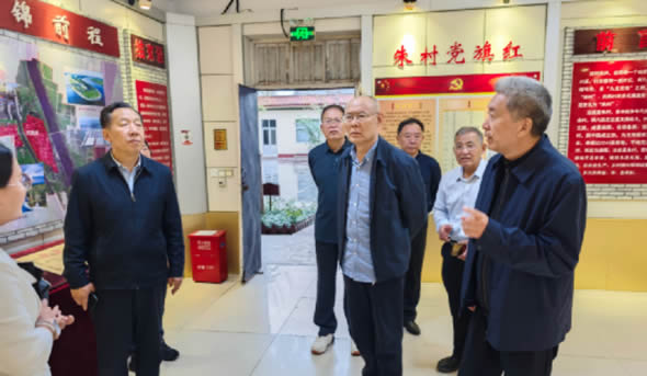 山东省革命老区建设促进会来临沭调研